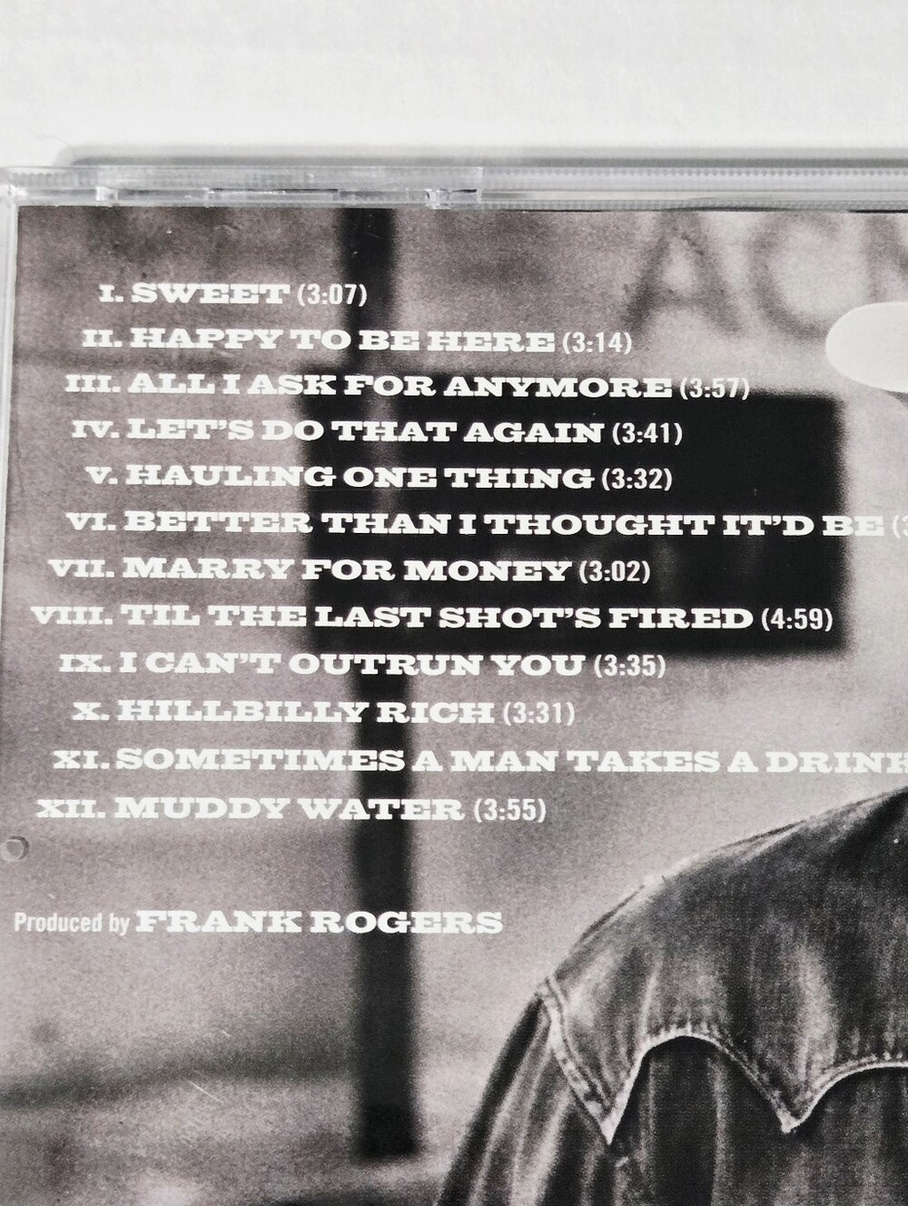 X Trace Adkins CD 2008 Country Music Album Capitol Records Tested - Picture 3 of 5